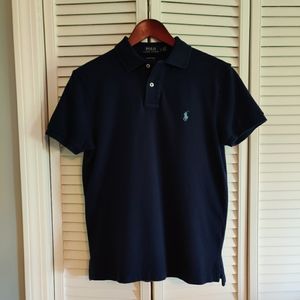 Polo blue short sleeve